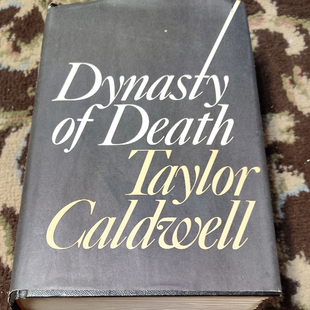 Taylor Caldwell 'Dynasty of Death' Hardcover Book